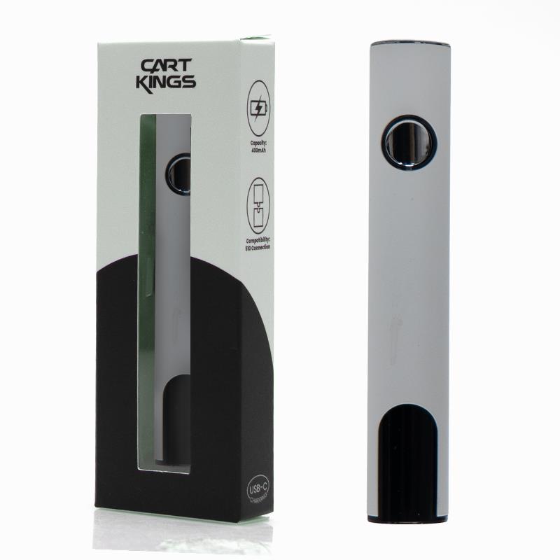 510 Connection Ego Vape Battery By Cart Kings  Green Body UK